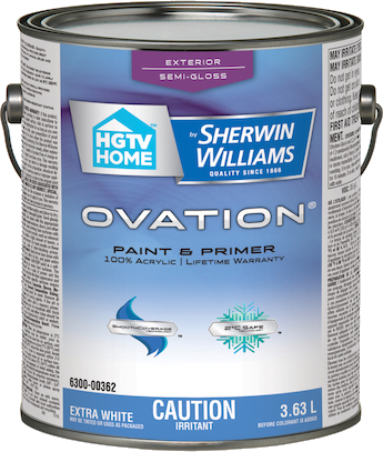 Ovation&reg; Exterior Paint & Primer