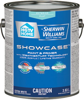 Showcase&reg; Exterior Paint & Primer